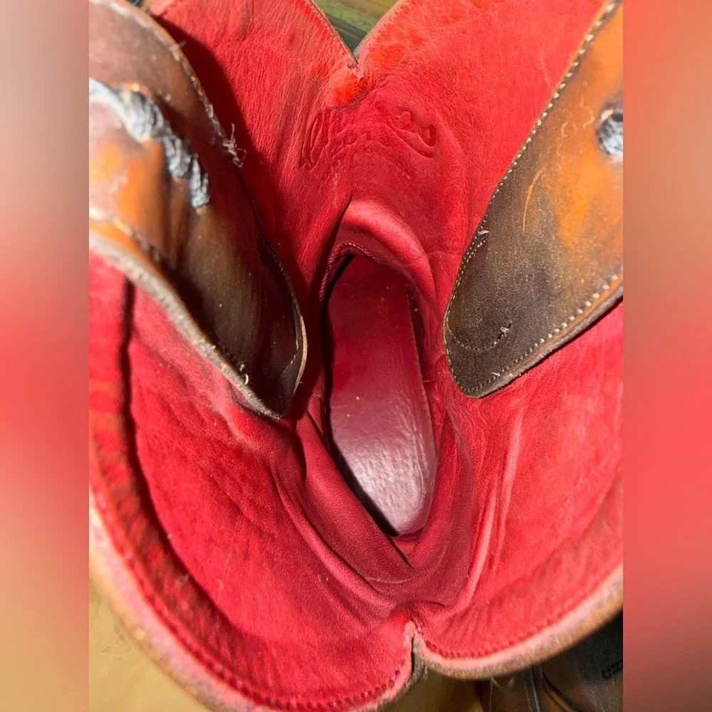 Chisos No. 3 Western Boots Women’s 8 Brushed Brown Leather | Retail $595 - Picture 9 of 12